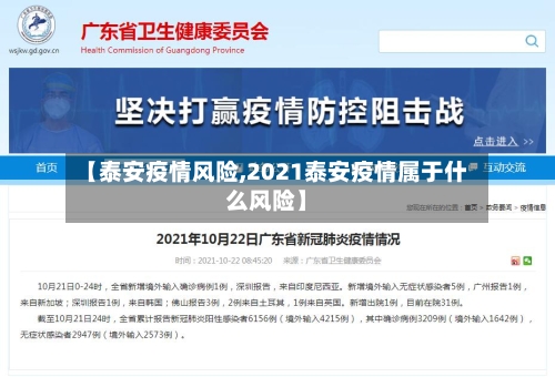 【泰安疫情风险,2021泰安疫情属于什么风险】-第2张图片